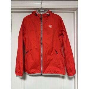 Henri Lloyd Women's Waterproof & Windproof Sailing Jacket, Red, Size Small